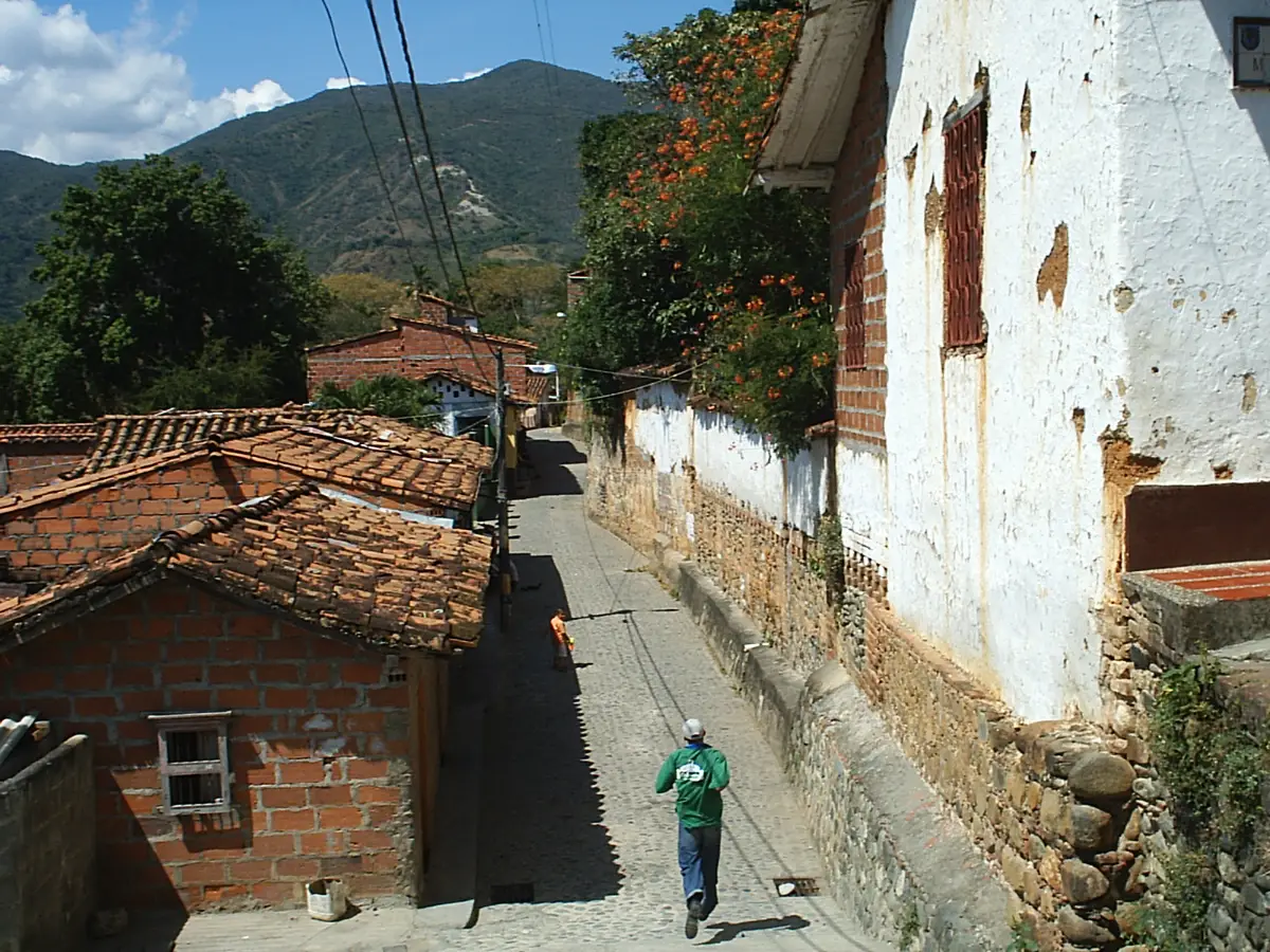Tejados de barro de las casas coloniales de Santa Fe de Antioquia